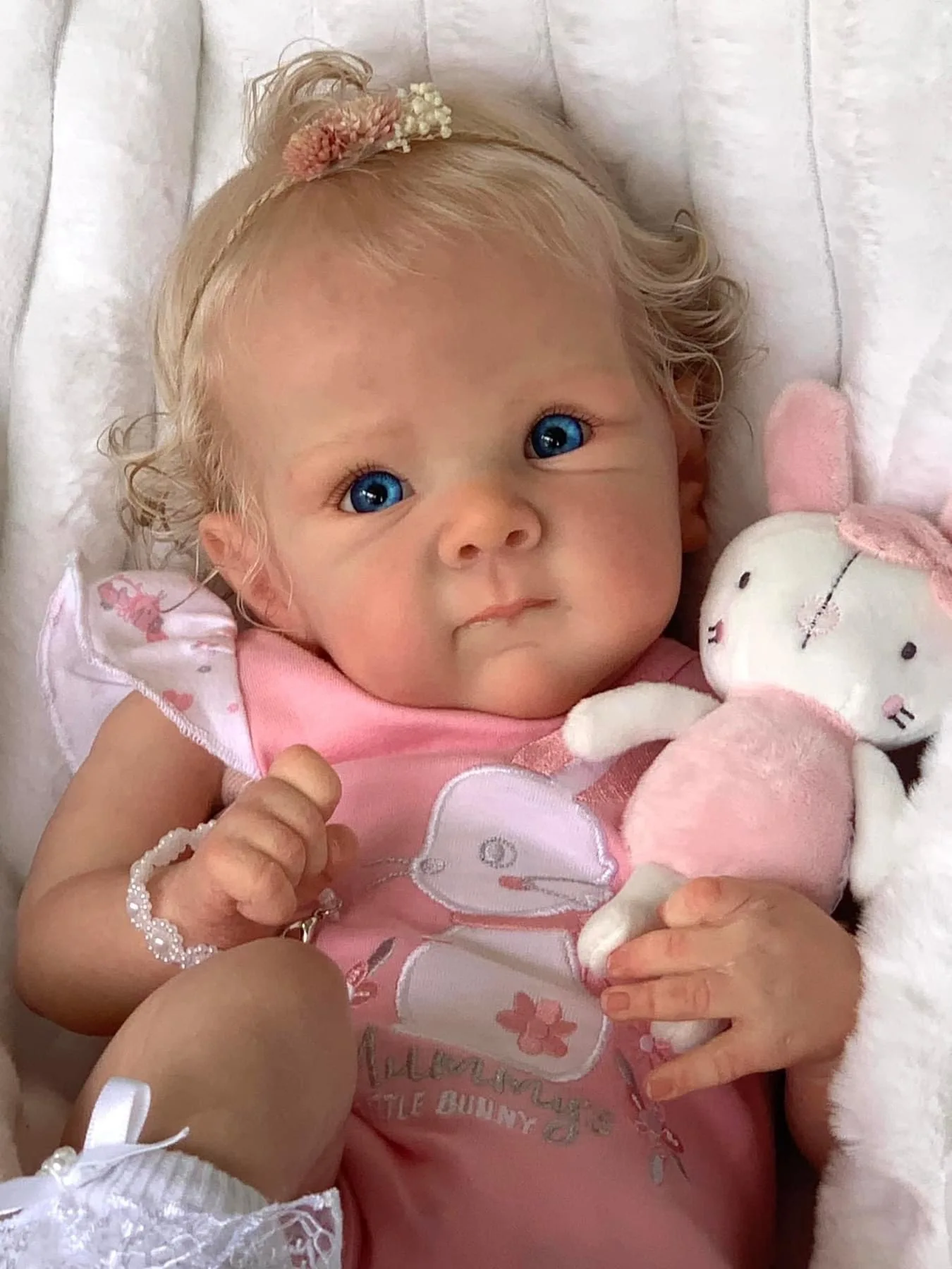 

Cuddly Bettie Bebe Reborn Girl Cloth Body Silicone Doll 48cm Collectible Lifelike Realistic Art Reborn Dolls muñecas reborn