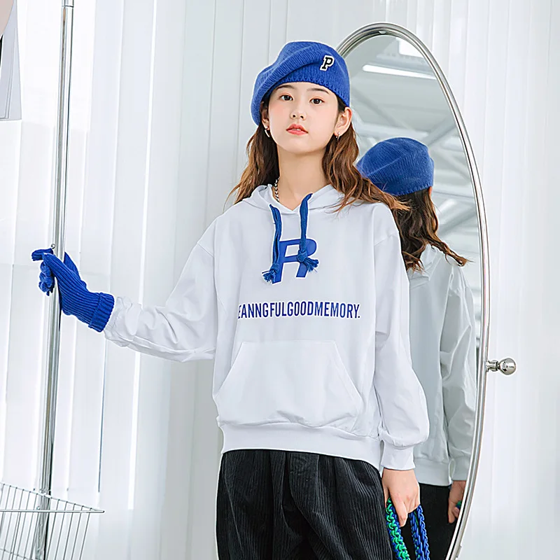 Teen Girls Letter Graphic Drop Shoulder Hoodie Long Sleeve Sweatshirt 2023 Autumn New Big Kids Casual Sports Children Clothes
Teen Girls Letter Graphic Drop Shoulder Hoodie Long Sleeve Sweatshirt 2023 Autumn New Big Kids Casual Sports Children Clothes