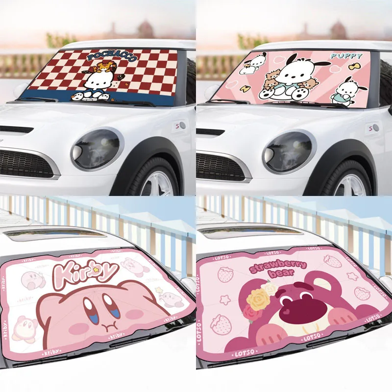 Мультяшный автомобильный зонтик Kirby Lotso понравико, милая красота, переднее ветровое стекло, автомобильное окно, Солнцезащитная занавеска
Мультяшный автомобильный зонтик Kirby Lotso понравико, милая красота, переднее ветровое стекло, автомобильное окно, Солнцезащитная занавеска