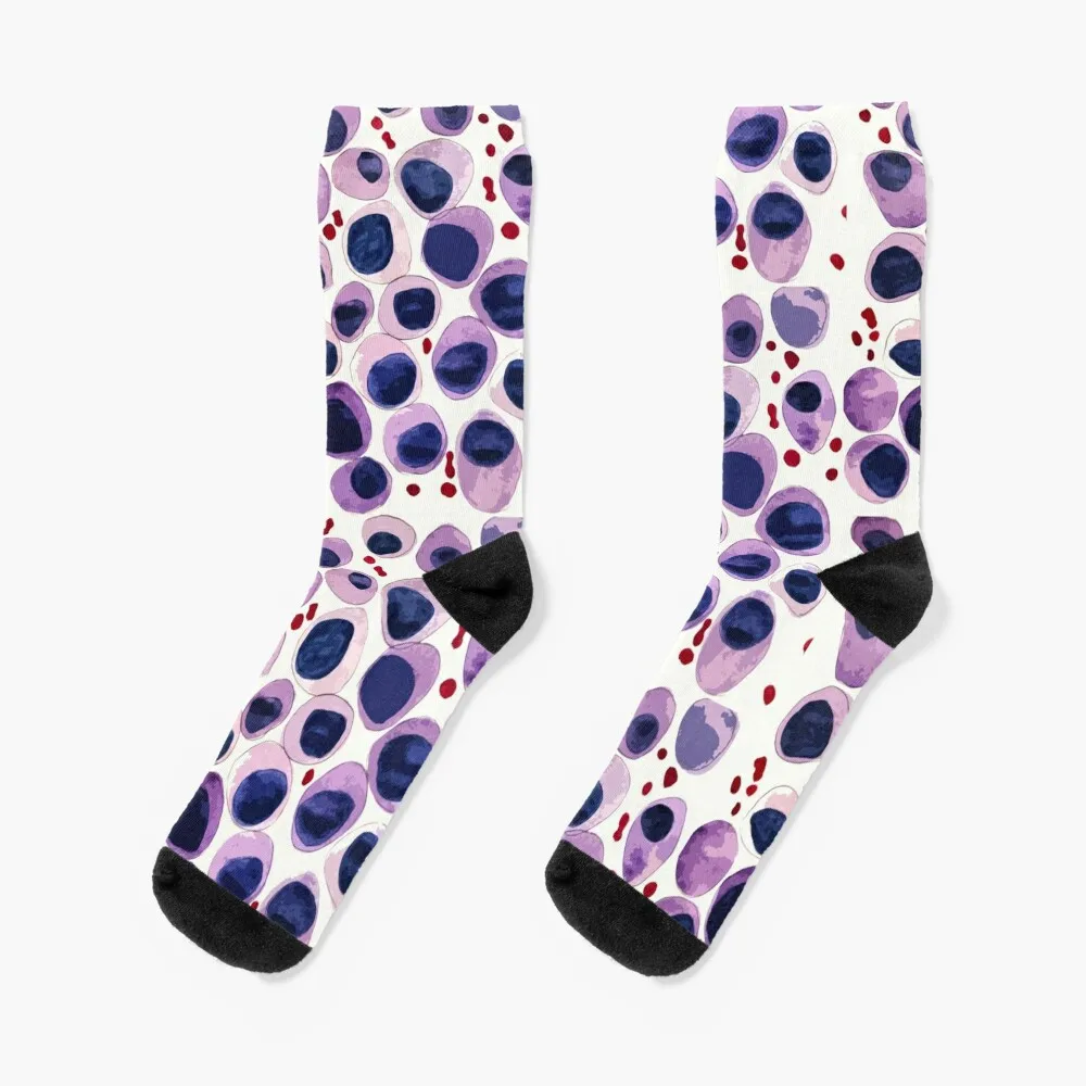 

Blood Cells Socks cute Antiskid soccer New year's Crossfit Women Socks Men's