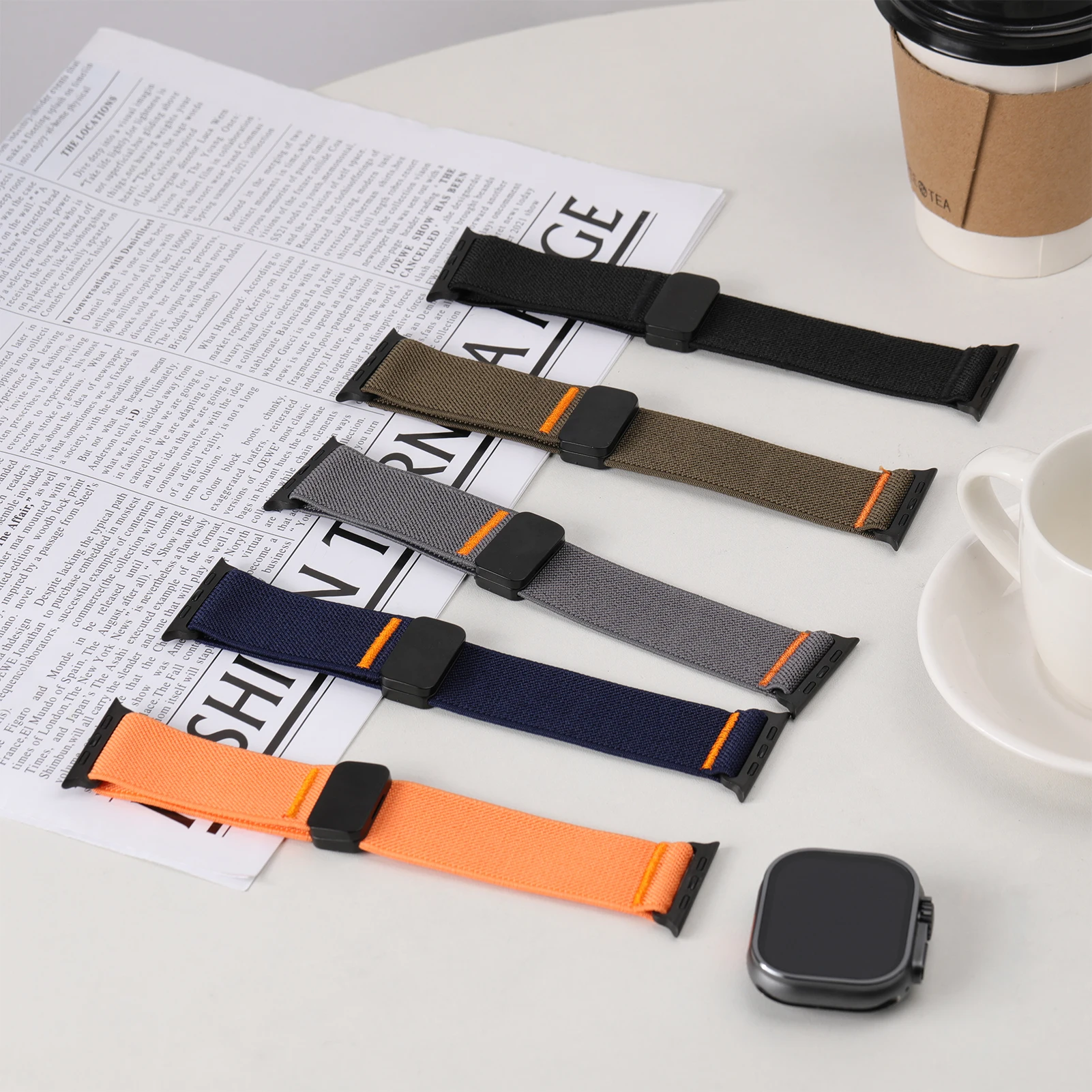 Magnetic loop Straps For Apple Watch band 40mm 44mm 46mm 49mm 42mm 45mm correa Bracelet IWatch Series SE 3 5 6 7 8 9 10 ultra 2 Magnetic loop Straps For Apple Watch band 40mm 44mm 46mm 49mm 42mm 45mm correa Bracelet IWatch Series SE 3 5 6 7 8 9 10 ultra 2