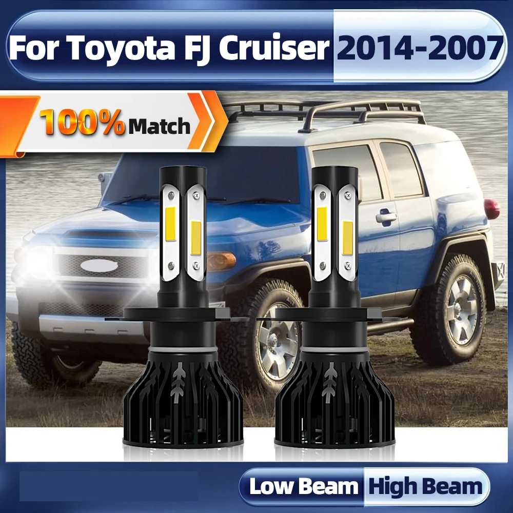 H4 LED Headlight Bulbs 20000LM 6000K CSP Chips Auto Lamp Canbus Car Light 120W For Toyota FJ Cruiser 2007-2013 2014 2015 2016
H4 LED Headlight Bulbs 20000LM 6000K CSP Chips Auto Lamp Canbus Car Light 120W For Toyota FJ Cruiser 2007-2013 2014 2015 2016