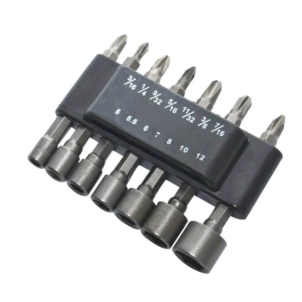 14pcs Powerful Socket Inner Hexagonal Wrench Hexagonal Handle Screwdriver Socket Extension Rod Pneumatic Screwdriver Insert Tool
14pcs Powerful Socket Inner Hexagonal Wrench Hexagonal Handle Screwdriver Socket Extension Rod Pneumatic Screwdriver Insert Tool