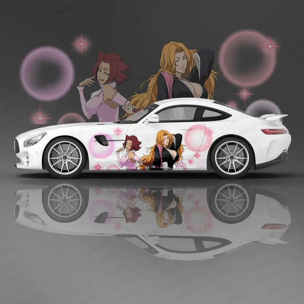 

Rangiku Matsumoto Bleach anime Car Decal Protective Film Vinyl Side Graphic Wrap Accessories Painting Car Sticker