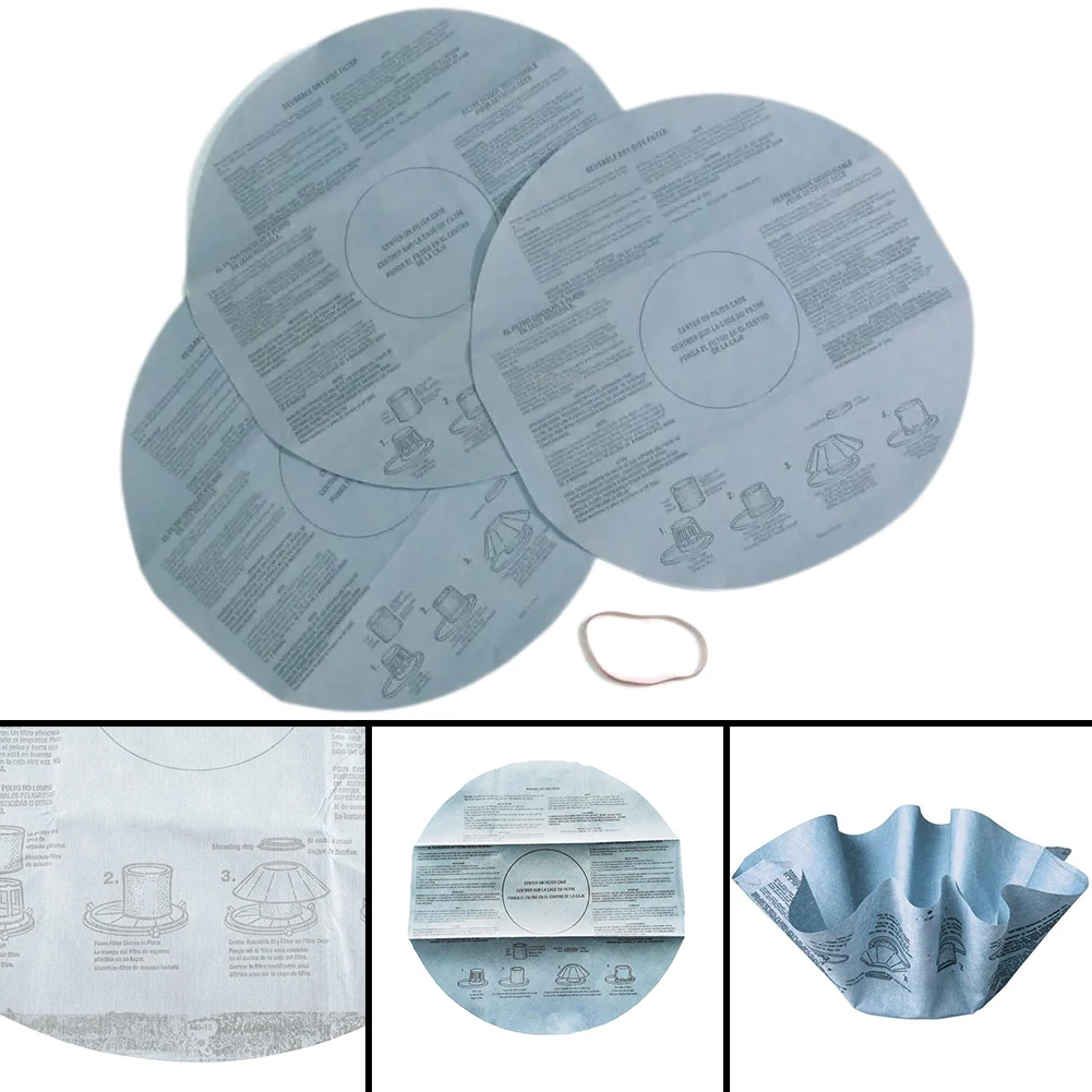 3pcs Paper Bags Household Replacement Reusable Spare Parts Vacuum Cleaner Wet/Dry 90137 Dust Collector Durable
3pcs Paper Bags Household Replacement Reusable Spare Parts Vacuum Cleaner Wet/Dry 90137 Dust Collector Durable