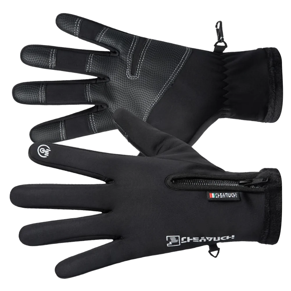 

Mountain Bike Gloves Skid-proof Outdoor Riding Waterproof Keep Warm Bicycling Mitten Thermal