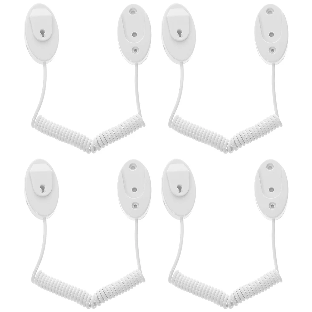 4 Pcs Hook Anti-lost Remote Control Tether for Tablet Cellphone Retractable Cable with Adhesive Built-in Leash White Mobile
4 Pcs Hook Anti-lost Remote Control Tether for Tablet Cellphone Retractable Cable with Adhesive Built-in Leash White Mobile