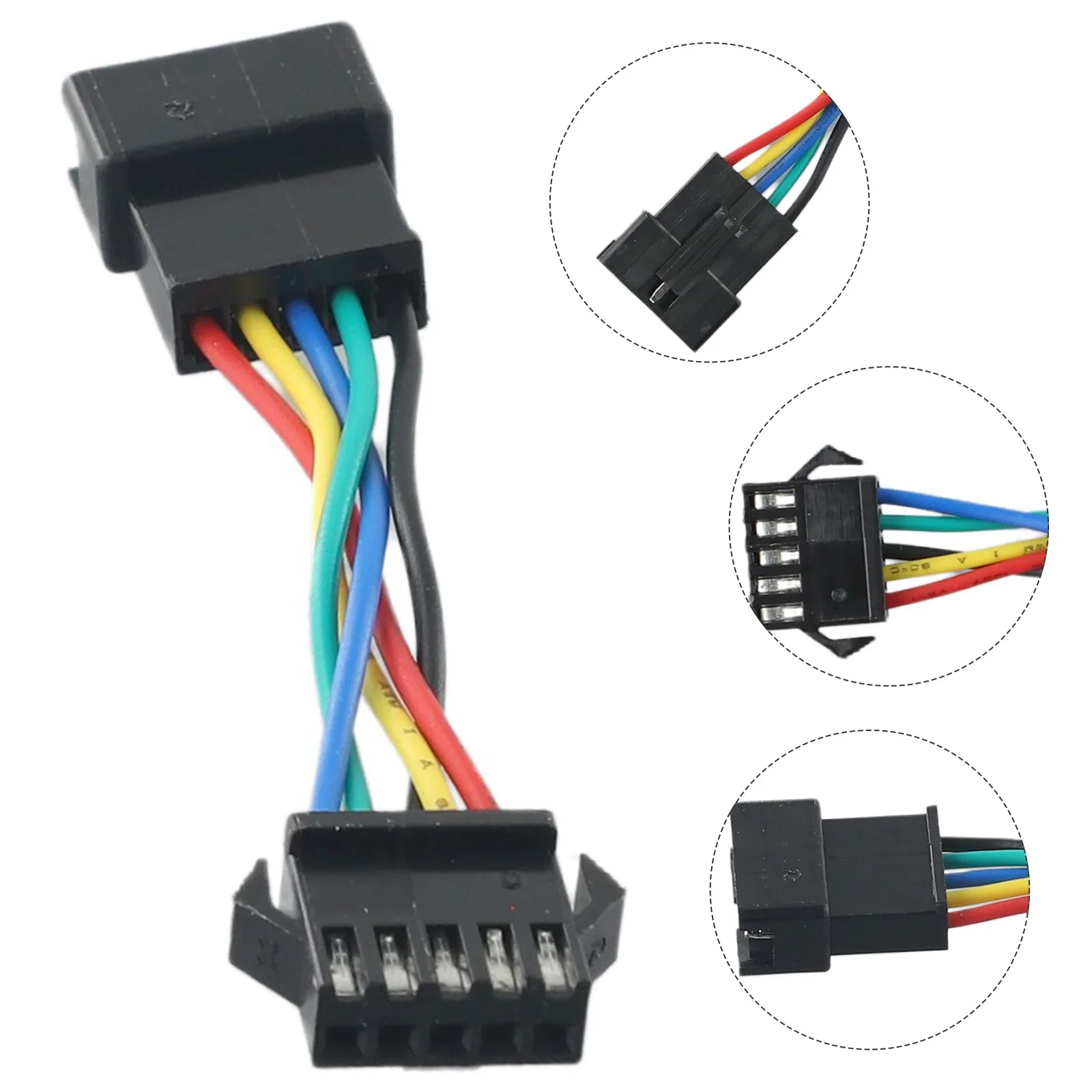 Extension Cable Bike Conversion Line 6 Pin To 5 Pin 75x15mm ABS+ Metal Black Color High Quality For E-bike SW900
Extension Cable Bike Conversion Line 6 Pin To 5 Pin 75x15mm ABS+ Metal Black Color High Quality For E-bike SW900