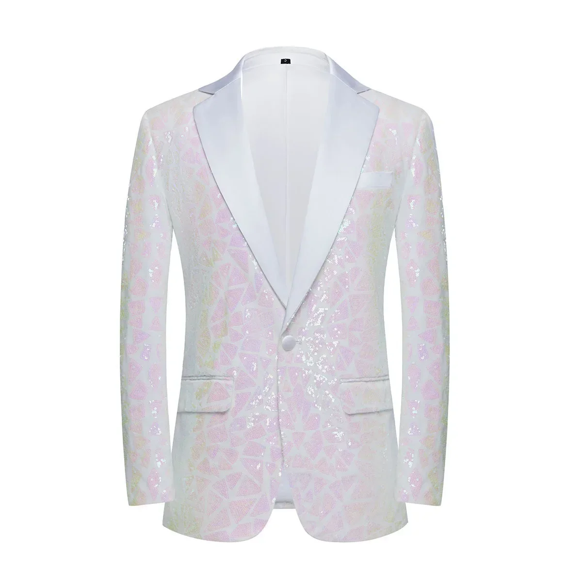 Glitter Sequins Men Suit Luxury Blazer Wedding Tuxedos Elegant Male Formal Business Work Wear Office Lady Jacket Coat
Glitter Sequins Men Suit Luxury Blazer Wedding Tuxedos Elegant Male Formal Business Work Wear Office Lady Jacket Coat