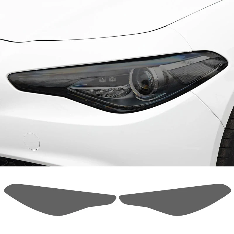 Car Headlight Protective Film Front Light For Alfa Romeo Giulia 952 2016-On 2021 Transparent Smoked Black TPU Sticker auto parts
Car Headlight Protective Film Front Light For Alfa Romeo Giulia 952 2016-On 2021 Transparent Smoked Black TPU Sticker auto parts