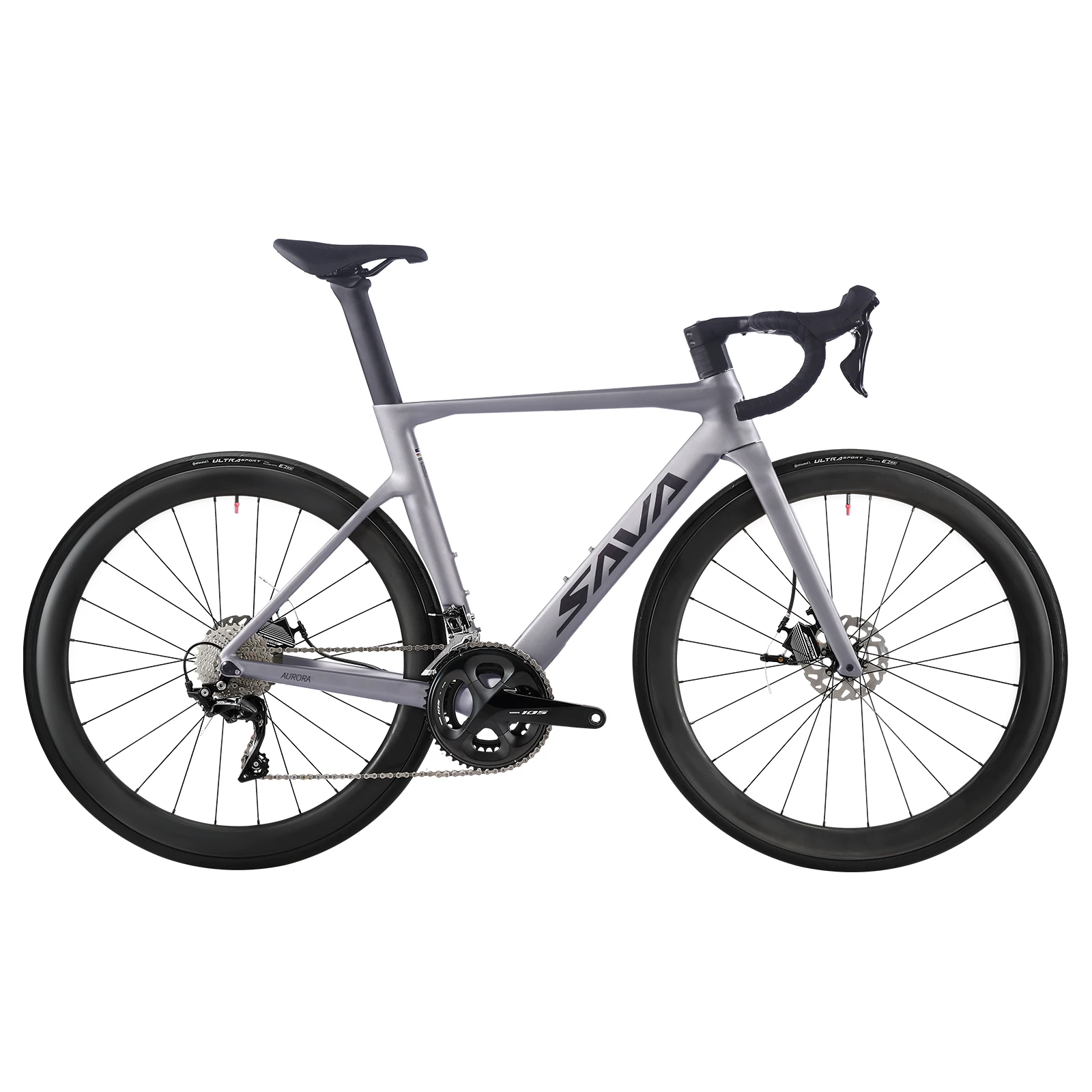 

SAVA A7 PRO Carbon Fibre Road Bike Carbon Frame/Wheels/Handlebar Complete Bicycle with SHIMANO 105 R7000 22 Speeds Group Sets