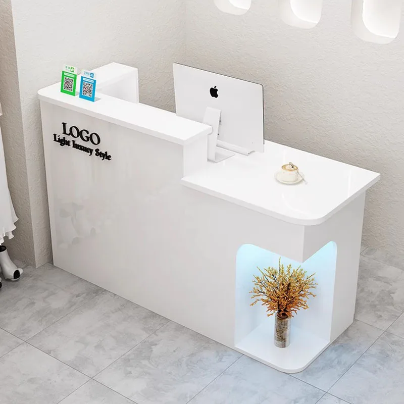 Pulpit Front Reception Desk Podium Restaurant Tables Luxurious Standing Office White Desk Shop Counter Pulpitos Bureau Furniture
Pulpit Front Reception Desk Podium Restaurant Tables Luxurious Standing Office White Desk Shop Counter Pulpitos Bureau Furniture