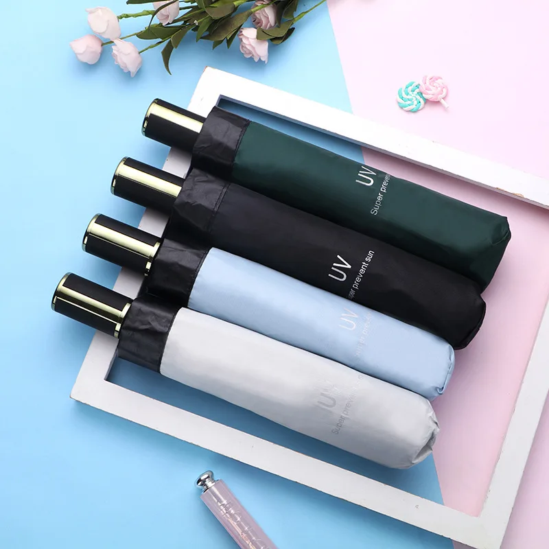 Automatic Rain & Sun Umbrella Black Coating Parasol Anti-UV 3 Folding Wind Resistant Auto Luxury Big Windproof Women Men 8Ribs
Automatic Rain & Sun Umbrella Black Coating Parasol Anti-UV 3 Folding Wind Resistant Auto Luxury Big Windproof Women Men 8Ribs