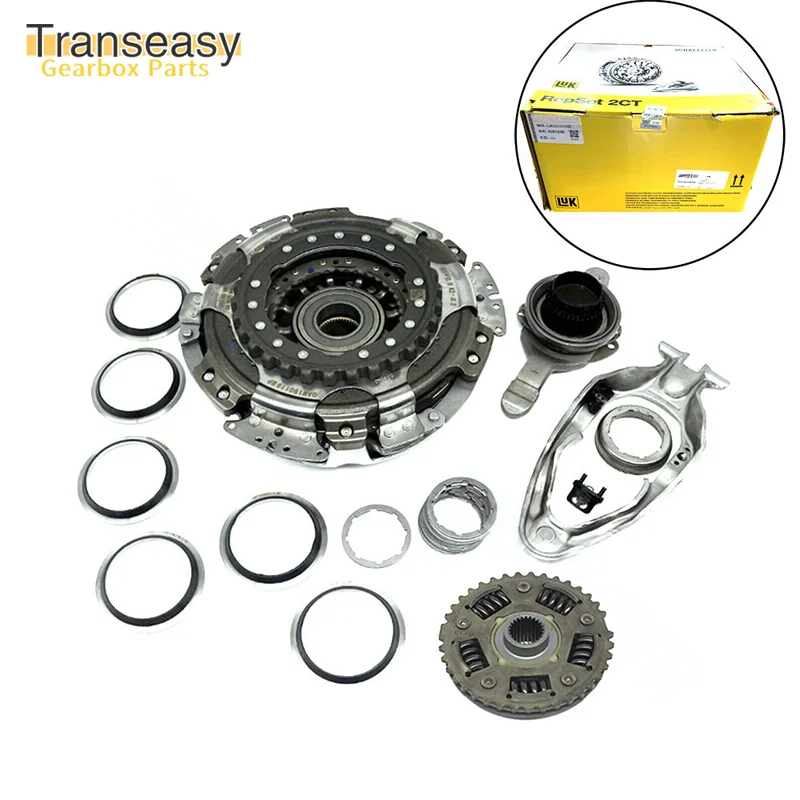 

LUK New DQ200 0AM DSG Gen 2 New version Dual Clutch Kit 7-speed 0AM198140L 602 0006 00 Fits For Audi VW Golf 1.2T 1.4T