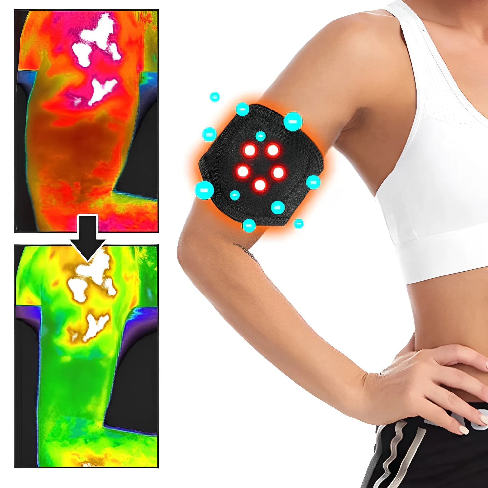 Arm Fat Slimming Tomaline Spontaneous Fever Arm Sleeve Magnet Therapy Arm Shaper Massager Fat Burning Warmers Arms Sweat Band
Arm Fat Slimming Tomaline Spontaneous Fever Arm Sleeve Magnet Therapy Arm Shaper Massager Fat Burning Warmers Arms Sweat Band