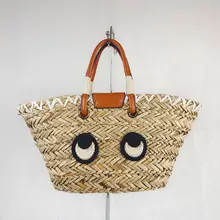 Women Designer Handbags Bohemian Wicker Woven Straw Bags for Women 2022 Boho Eyes Pattern Rattan Bucket Bag Beach Shoulder Bag
Women Designer Handbags Bohemian Wicker Woven Straw Bags for Women 2022 Boho Eyes Pattern Rattan Bucket Bag Beach Shoulder Bag