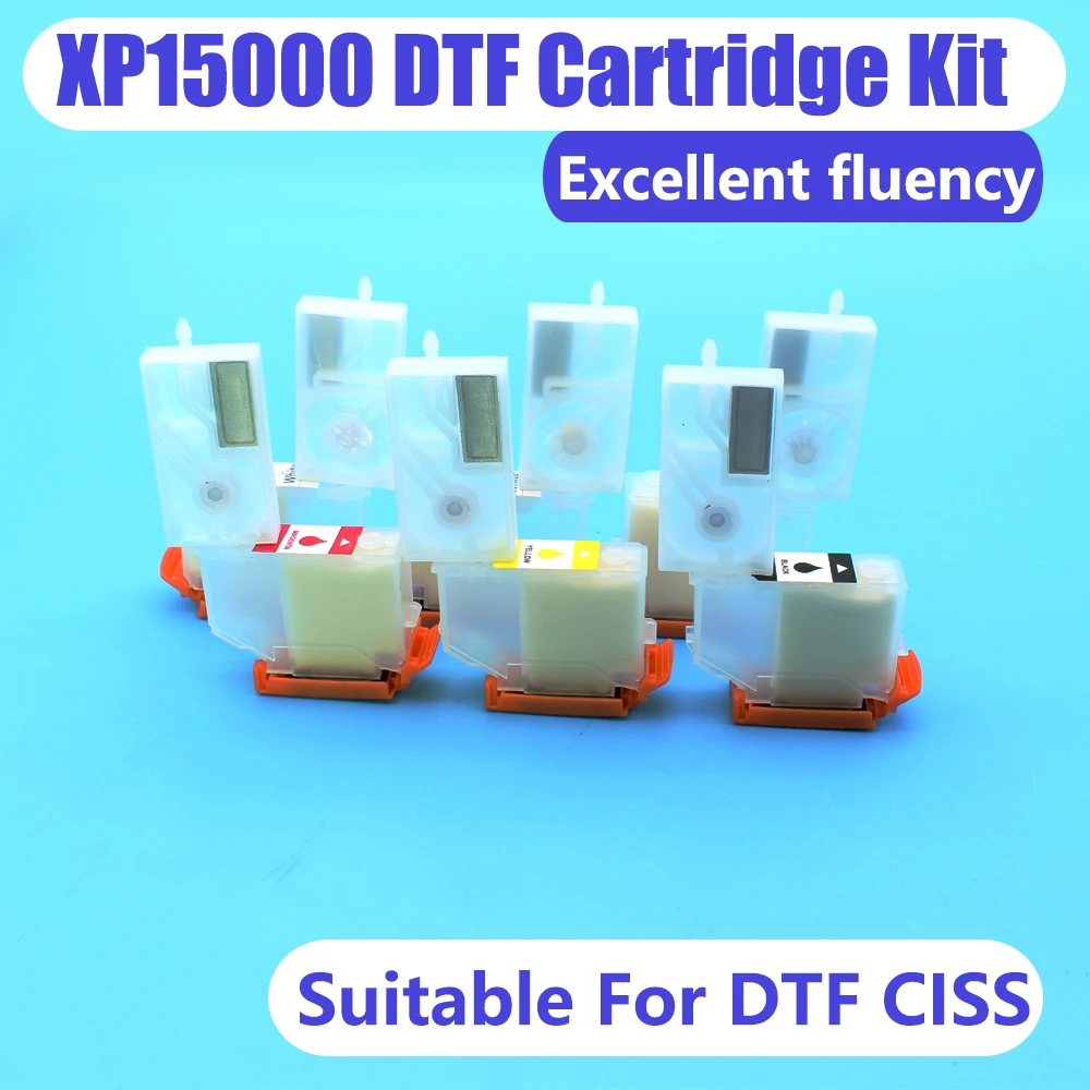 

6 Color 378XL 478XL 312XL 314XL Rechargeable Ink Cartridge No Chip For Epson XP-15000 XP15000 XP15010 XP15080 EP-50VA Printer