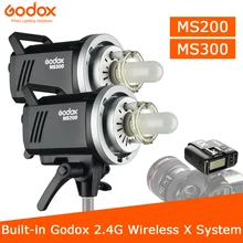 Godox MS200 200W or MS300 300W 2.4G Built-in Wireless Receiver Lightweight Compact and Durable Bowens Mount Studio Flash 
Godox MS200 200W or MS300 300W 2.4G Built-in Wireless Receiver Lightweight Compact and Durable Bowens Mount Studio Flash