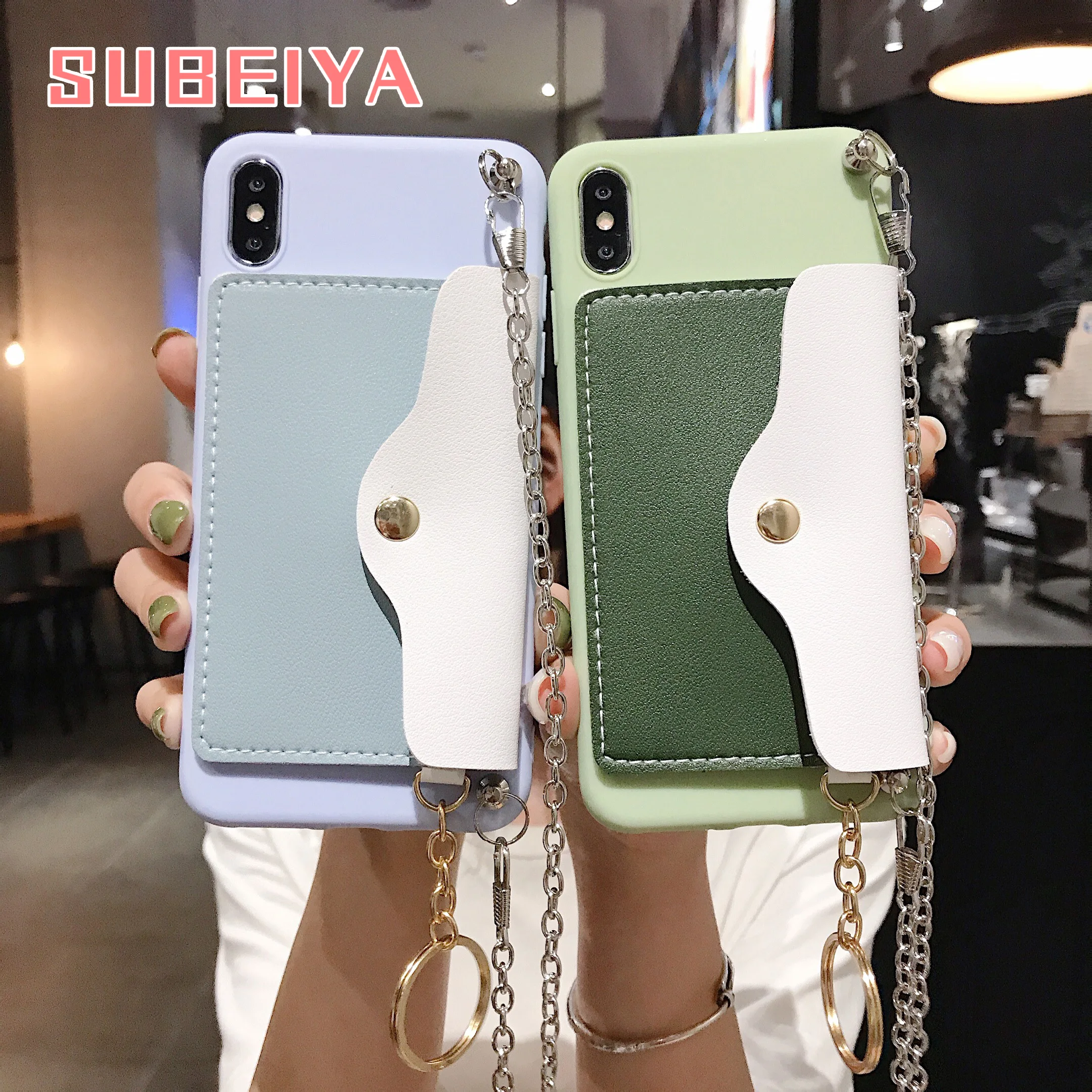 Wallet Chain Coin Purse Phone Case For iPhone 11 12 13 Pro Max X Xs XR 6 6s 7 8 Plus 12 Mini Cover Wrist Strap Card Cases
Wallet Chain Coin Purse Phone Case For iPhone 11 12 13 Pro Max X Xs XR 6 6s 7 8 Plus 12 Mini Cover Wrist Strap Card Cases