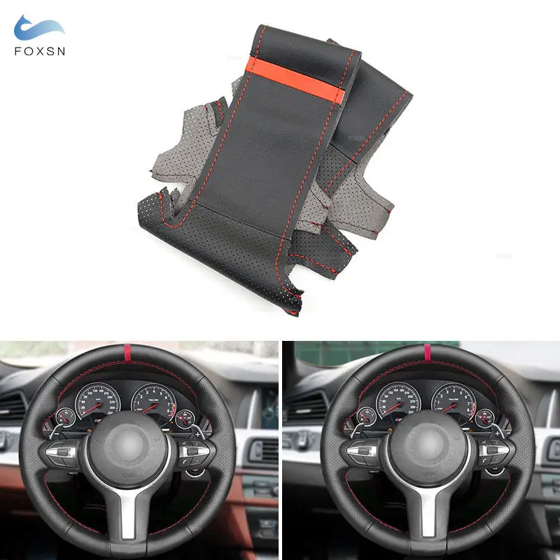 Car Steering Wheel Cover Leather Trim red line red strip For BMW M Sport F10 F12 F20 F30 F32 F34 F36 F45 F39 F48 F15 F16 F25 F26
Car Steering Wheel Cover Leather Trim red line red strip For BMW M Sport F10 F12 F20 F30 F32 F34 F36 F45 F39 F48 F15 F16 F25 F26