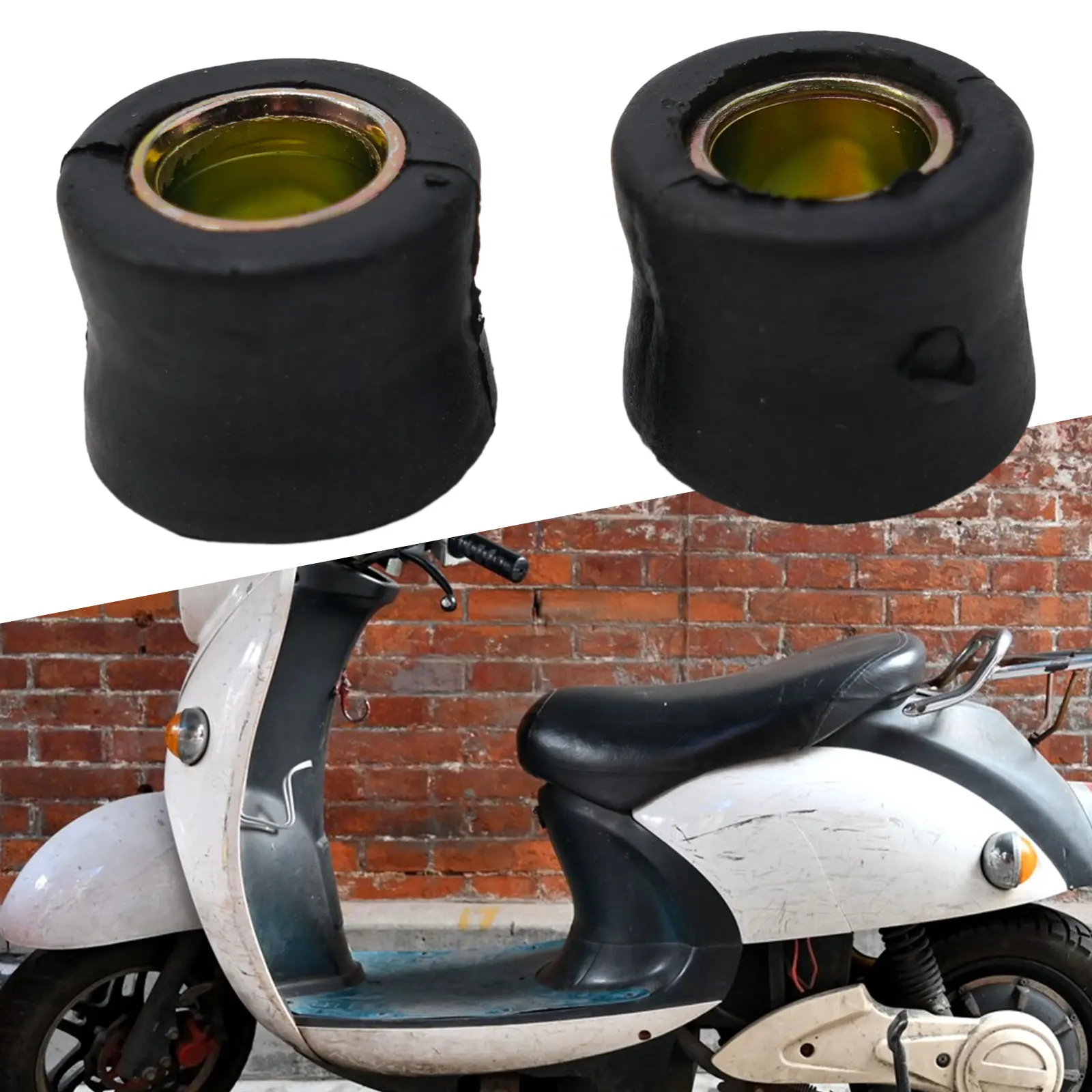 2/4pcs Motorcycle Rear Shock Absorber Rubber Bush Suspension 12MM Universal Black Motorcycle Accessories High Quality Metal
2/4pcs Motorcycle Rear Shock Absorber Rubber Bush Suspension 12MM Universal Black Motorcycle Accessories High Quality Metal