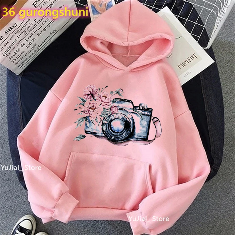 Newest Watercolor Camera Print Cap Hoodies Girls Fashion Sweatshirt Women'S Clothing Harajuku Cool Winter Tracksuit Femme Coat
Newest Watercolor Camera Print Cap Hoodies Girls Fashion Sweatshirt Women'S Clothing Harajuku Cool Winter Tracksuit Femme Coat