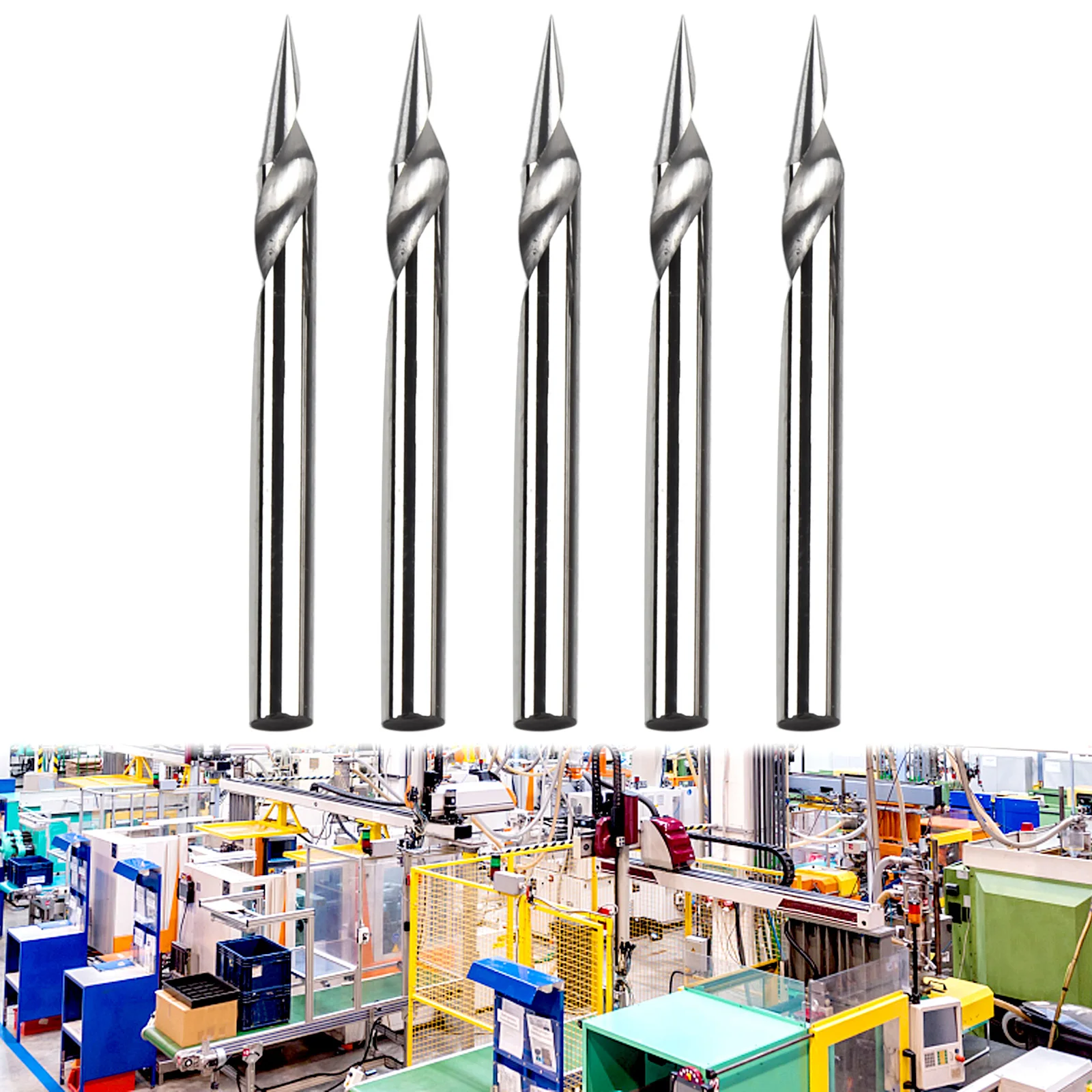 Carbide Rods Engraving Tool Pcs Router Bits CNC Spiral Rotary Cutter V Groove Engraving Tool Lighting Milling 1/8 Shank
Carbide Rods Engraving Tool Pcs Router Bits CNC Spiral Rotary Cutter V Groove Engraving Tool Lighting Milling 1/8 Shank