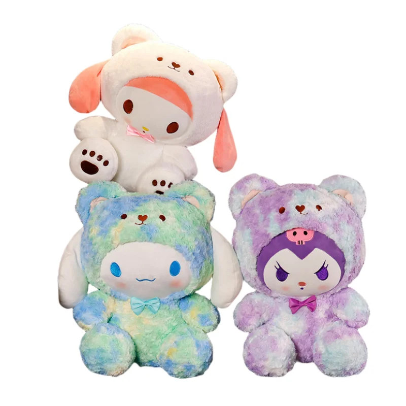 Sanrio мягкие игрушки Аниме Kuromi преобразование в мишку куклу 25-40 см, оптовая продажа, подушка, детская игрушка, наполнитель, плюшевые подарки на Хэллоуин
Sanrio мягкие игрушки Аниме Kuromi преобразование в мишку куклу 25-40 см, оптовая продажа, подушка, детская игрушка, наполнитель, плюшевые подарки на Хэллоуин