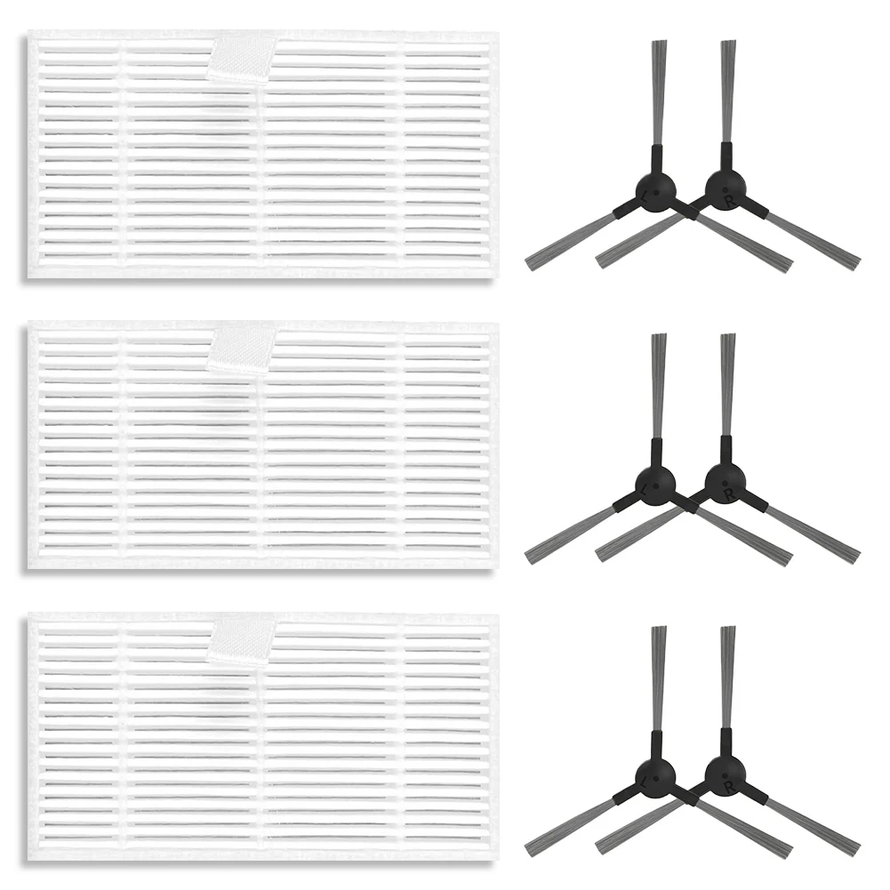 Ensure Efficient Dust Trapping and Thorough Cleaning with Filters and Side Brushes Kit for MIDEA i2A Vacuum Cleaner
Ensure Efficient Dust Trapping and Thorough Cleaning with Filters and Side Brushes Kit for MIDEA i2A Vacuum Cleaner