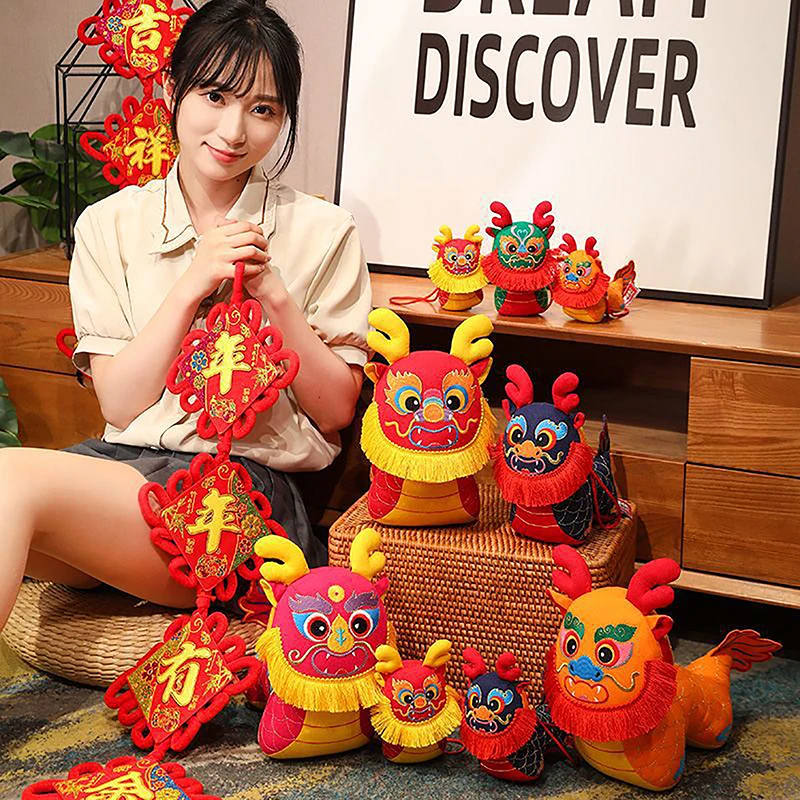 2024 New Year Chinese Zodiac Dragon Plush Toy Cute Stuffed Dragon Mascot Soft Fabric Plush Toy For Kids New Years Decor
2024 New Year Chinese Zodiac Dragon Plush Toy Cute Stuffed Dragon Mascot Soft Fabric Plush Toy For Kids New Years Decor