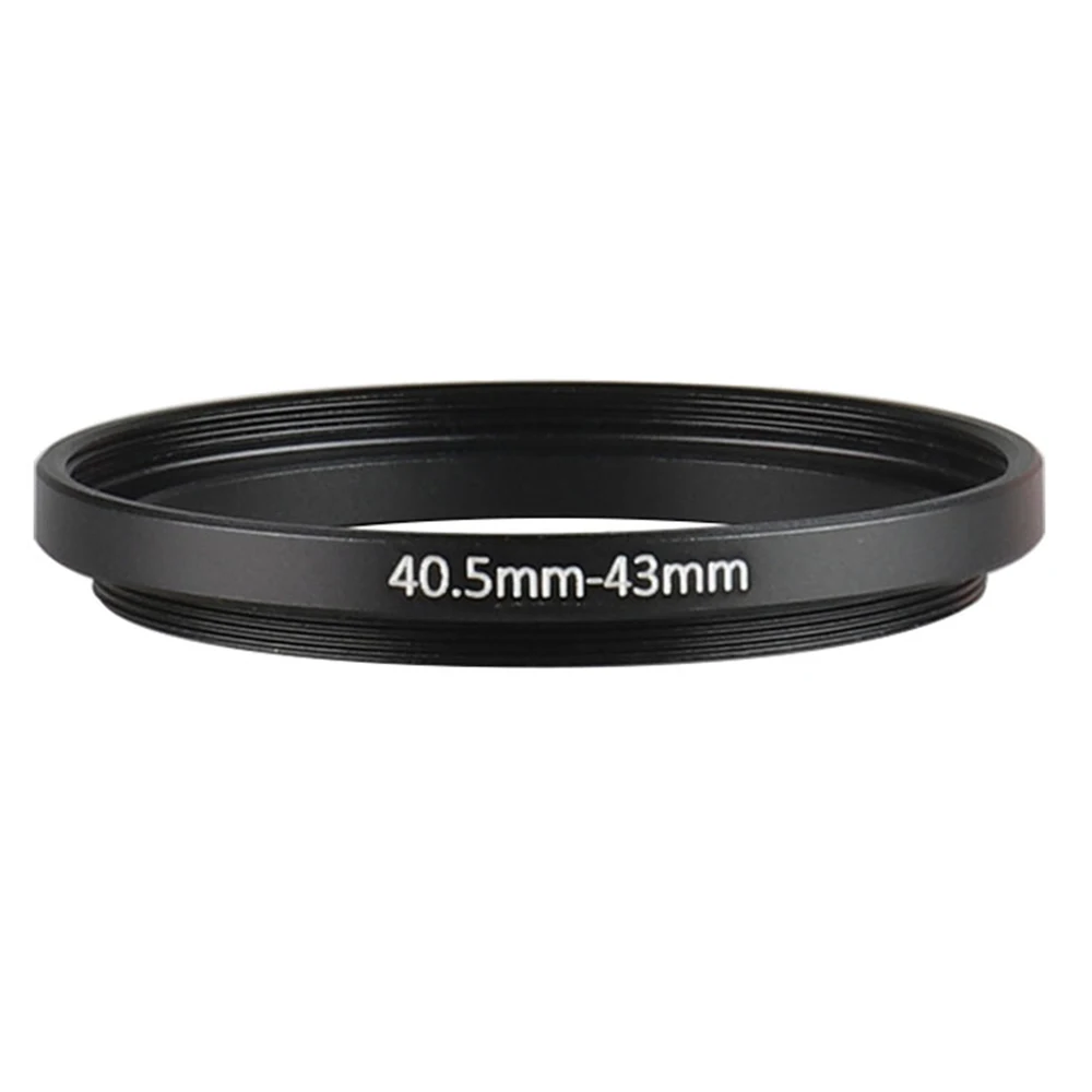 Aluminum Step Up Filter Ring 40.5mm-43mm 40.5-43mm 40.5 to 43 Filter Adapter Lens Adapter for Canon Nikon Sony DSLR Camera Lens
Aluminum Step Up Filter Ring 40.5mm-43mm 40.5-43mm 40.5 to 43 Filter Adapter Lens Adapter for Canon Nikon Sony DSLR Camera Lens