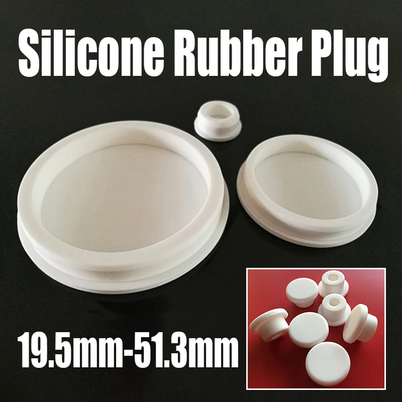 1-5PCS 19.5mm-51.3mm White Silicone Rubber Cap T-type Hole Plug Cover Rubber Stopper Sealing Plug Snap-on Gasket Seal Stopper
1-5PCS 19.5mm-51.3mm White Silicone Rubber Cap T-type Hole Plug Cover Rubber Stopper Sealing Plug Snap-on Gasket Seal Stopper
