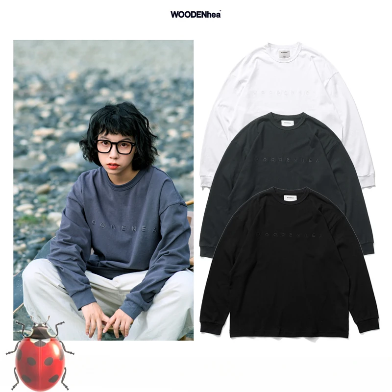 Chest Embroidery Logo WOODENhea Long Sleeve T-Shirt Men Women Oversize Gray White Black Sweatshirts JAPAN
Chest Embroidery Logo WOODENhea Long Sleeve T-Shirt Men Women Oversize Gray White Black Sweatshirts JAPAN