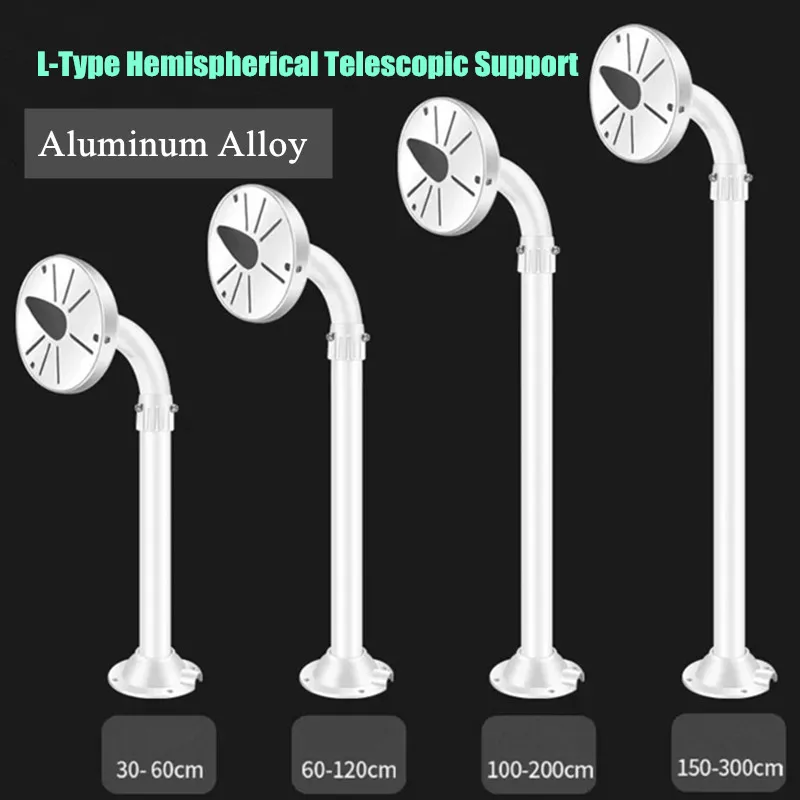 L Type Long Arm Security Surveillance Dome Camera Bracket Wall Ceiling Mount Universal Monitoring Hemisphere Telescopic Support
L Type Long Arm Security Surveillance Dome Camera Bracket Wall Ceiling Mount Universal Monitoring Hemisphere Telescopic Support
