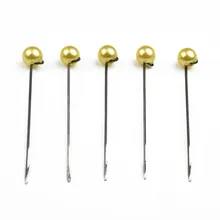 5Pcs 7.5cm Baiting Needles Carp Fishing Boilie Needles Lead Core Rigs Splicing Tools Silver Yellow Metal Fishing Needles
5Pcs 7.5cm Baiting Needles Carp Fishing Boilie Needles Lead Core Rigs Splicing Tools Silver Yellow Metal Fishing Needles