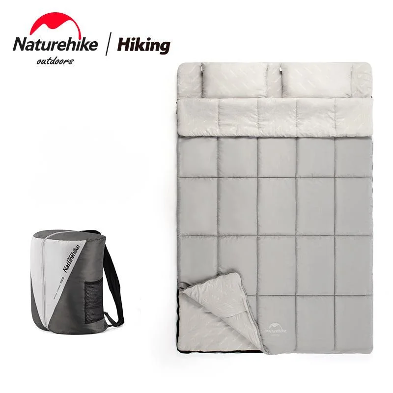 Naturehike Outdoor Double Cotton Sleeping Bag Waterproof 2 Persons Camping Hiking Backpack Lazy Bag
Naturehike Outdoor Double Cotton Sleeping Bag Waterproof 2 Persons Camping Hiking Backpack Lazy Bag