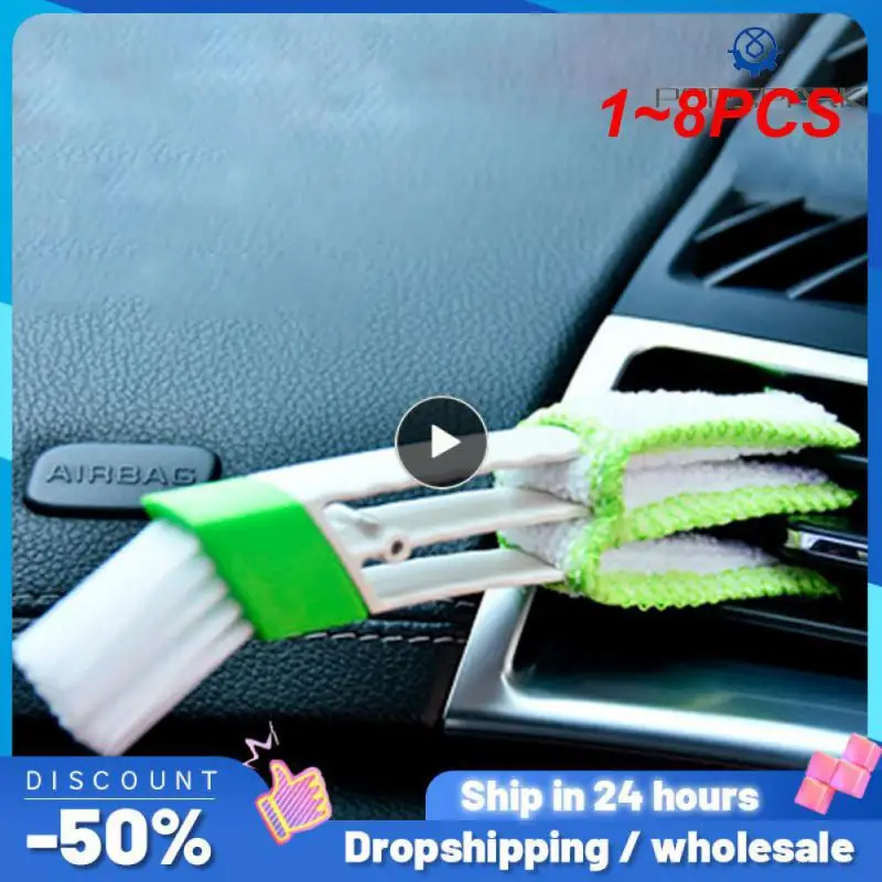 1~8PCS Multifunctional Air Conditioning Outlet Brush Super Soft Deep Cleaning Dust Soft Brush Universal Car Gap Dust Removal
1~8PCS Multifunctional Air Conditioning Outlet Brush Super Soft Deep Cleaning Dust Soft Brush Universal Car Gap Dust Removal