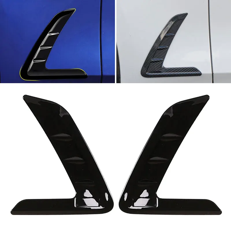 

For BMW 3 Series G20 2020 2021 2pcs Car Exterior Side Wing Air Flow Fender Grill Outlet Intake Vent Protective Trim