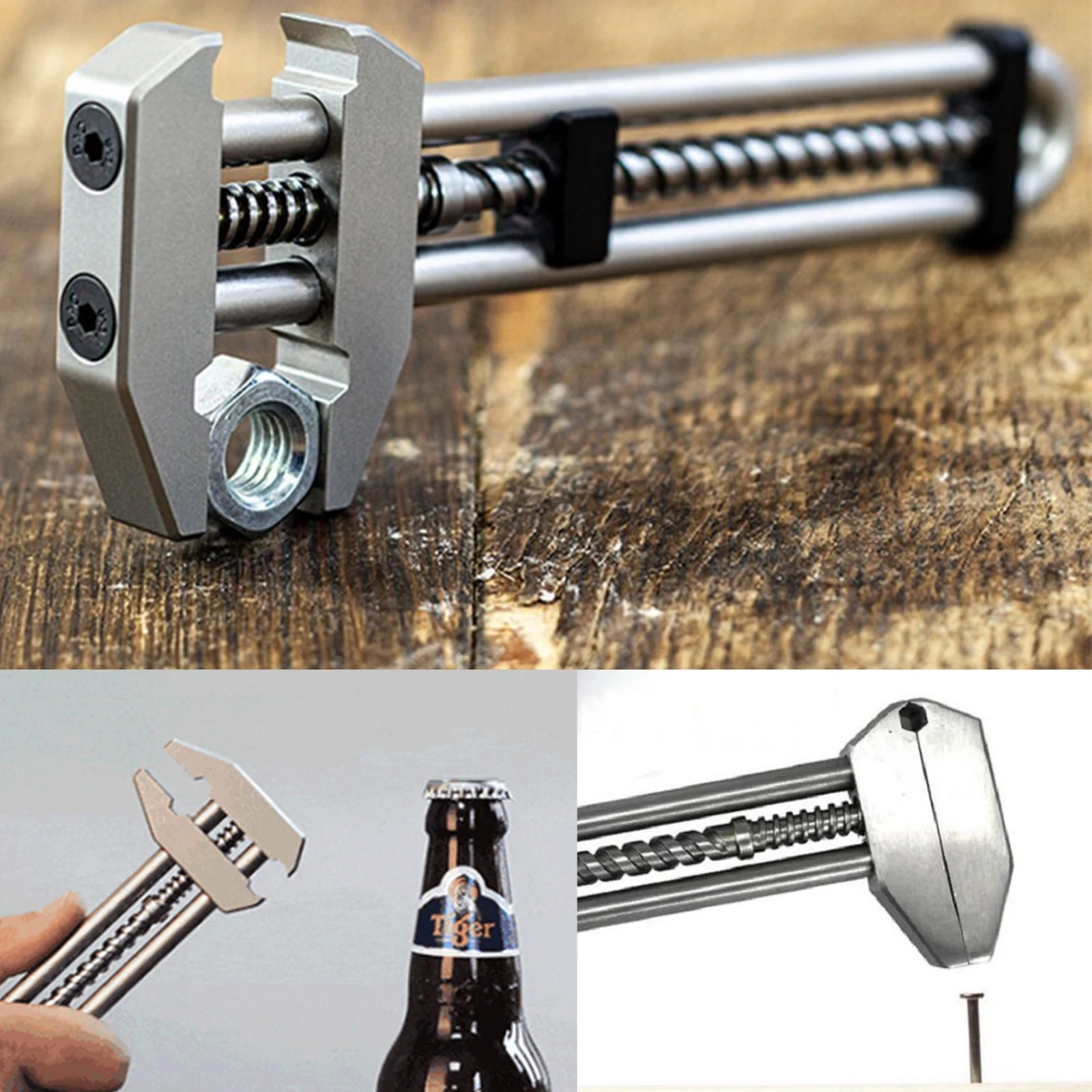 Multifunctional wrench MetMo Grip creative adjustable wrench portable outdoor hiking camping tool bicycle maintenance tool
Multifunctional wrench MetMo Grip creative adjustable wrench portable outdoor hiking camping tool bicycle maintenance tool