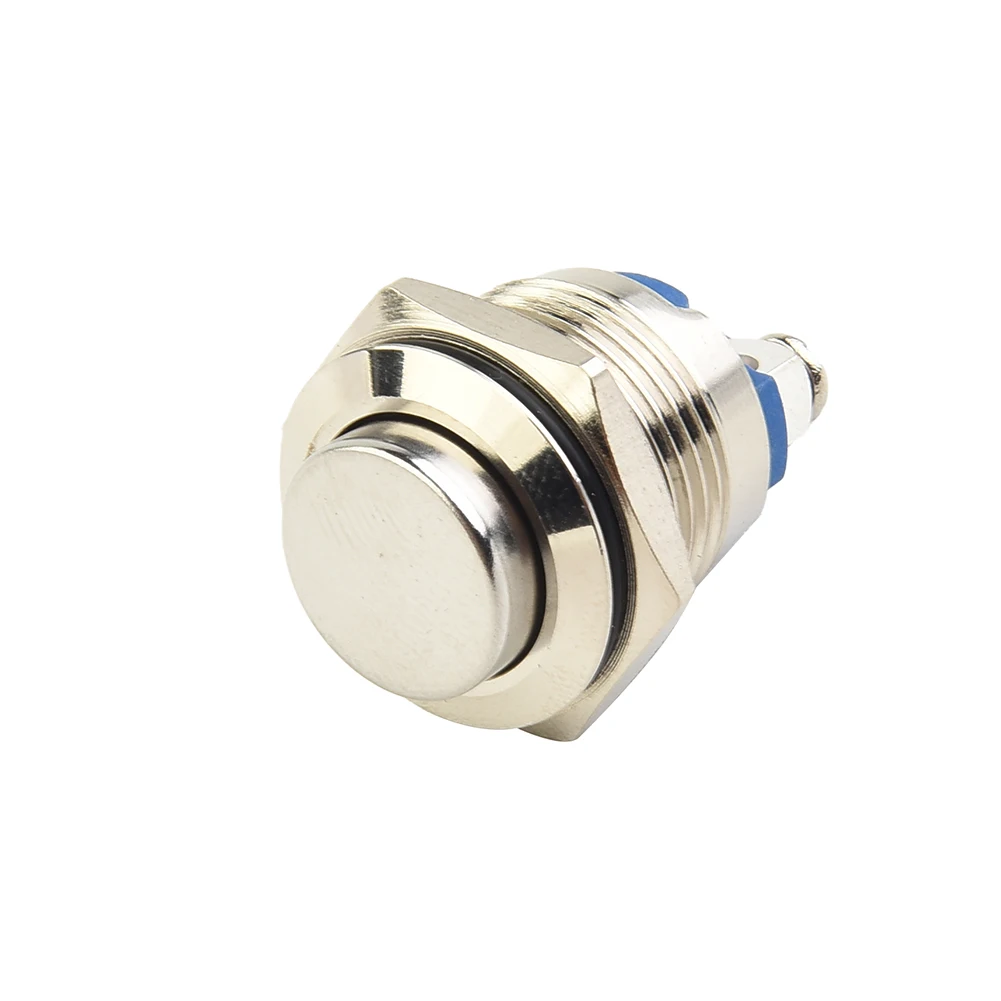 Shockproof Push Button Switch Momentary 2A/36VDC Nickel-Plated Brass Screw Terminal 1NO 18mm Metal Horn Durable
Shockproof Push Button Switch Momentary 2A/36VDC Nickel-Plated Brass Screw Terminal 1NO 18mm Metal Horn Durable