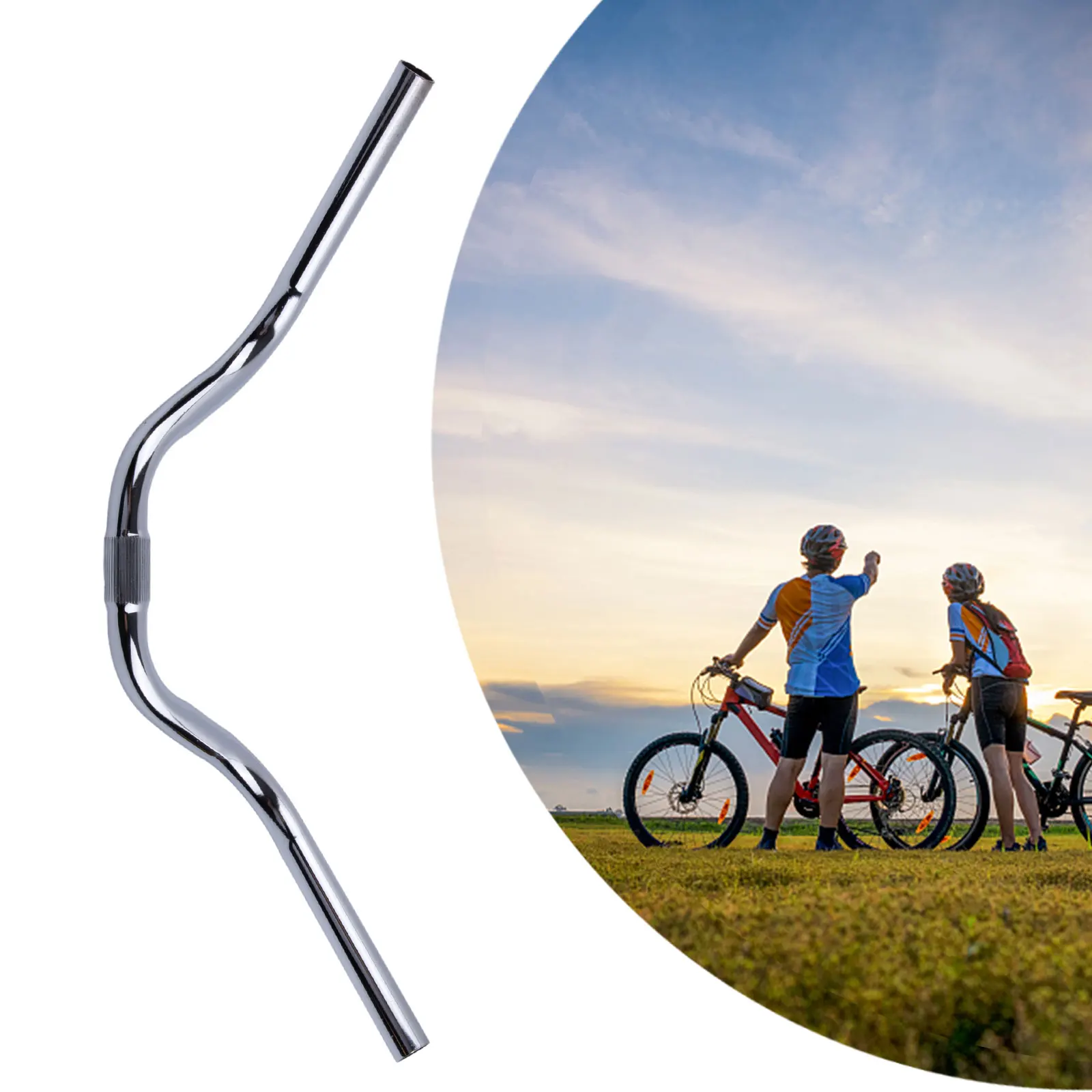 Raleigh Trekking Comfort Handlebar All-Rounder Style 25.4mm Clamp Size 560mm Width For A Comfortable Riding Position
Raleigh Trekking Comfort Handlebar All-Rounder Style 25.4mm Clamp Size 560mm Width For A Comfortable Riding Position