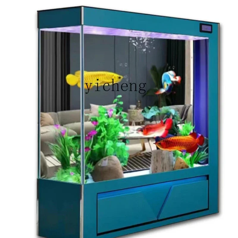 YY Fish Tank Living Room Super White Glass Floor Screen Partition Aquarium Large Smart
YY Fish Tank Living Room Super White Glass Floor Screen Partition Aquarium Large Smart