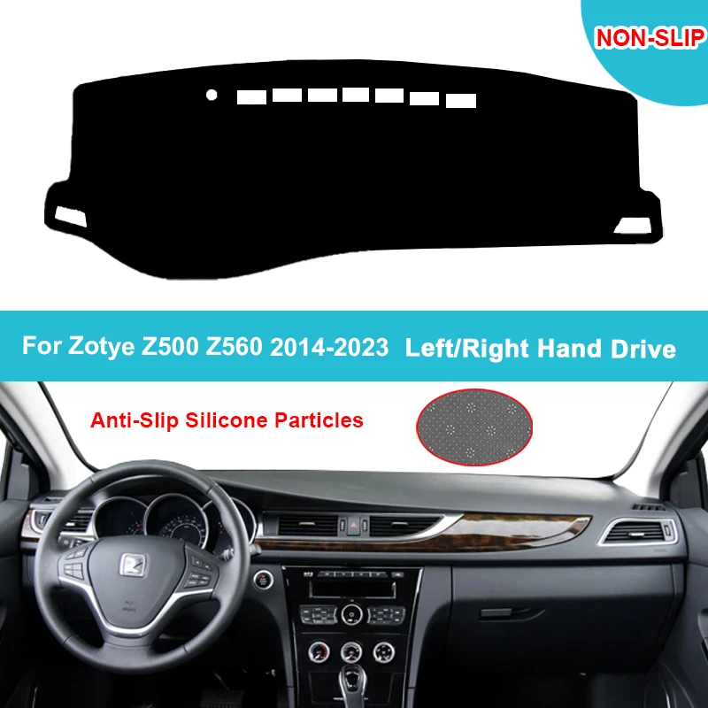 Car Auto Dashboard Cover DashMat for Zotye Z500 Z560 2014-2023 Flannel Suede Polyester Carpet Protector Sun Shade Protector
Car Auto Dashboard Cover DashMat for Zotye Z500 Z560 2014-2023 Flannel Suede Polyester Carpet Protector Sun Shade Protector