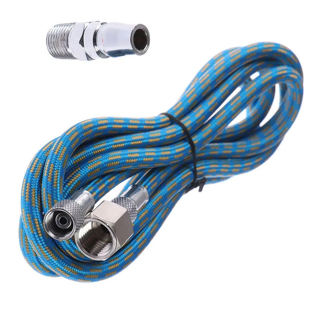 High Quality Brand New Hose Tool Airbrush BSPT 1/8\" Nylon Braided Air Compressor Airbrush Hose 2Pcs/set 5.9ft
High Quality Brand New Hose Tool Airbrush BSPT 1/8\" Nylon Braided Air Compressor Airbrush Hose 2Pcs/set 5.9ft