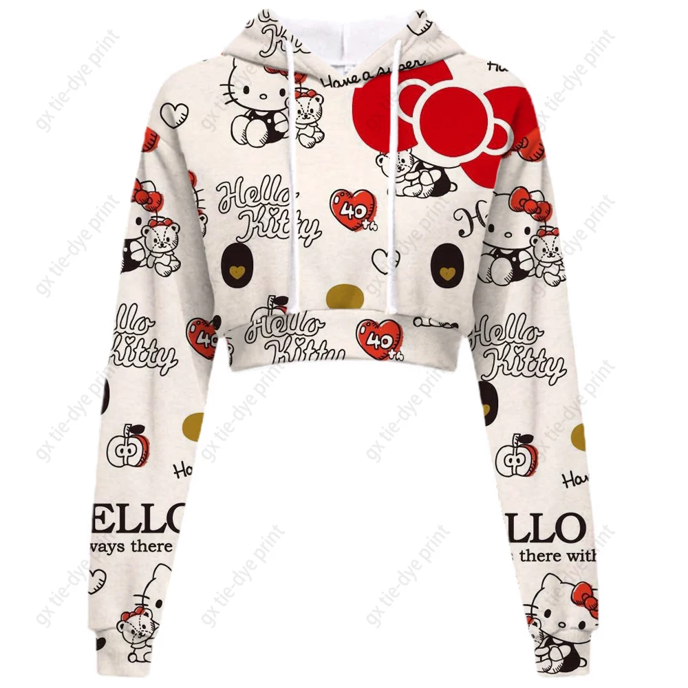 Hello Kitty hip hop Sweatshirt for Women Harajuku Fashion Korean Thin Chic Hoodies Street Sexy Dewy Short Female Pullover
Hello Kitty hip hop Sweatshirt for Women Harajuku Fashion Korean Thin Chic Hoodies Street Sexy Dewy Short Female Pullover