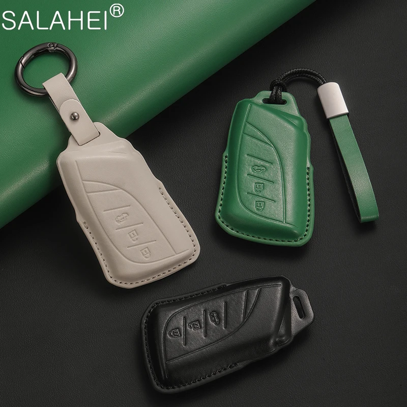 

Car Key Fob Cover Case Leather Shell For Lexus NX IS RX ES GX LX LS UX GS 200 260 300 350 NX200 NX300 RX350 ES300 Auto Accessory