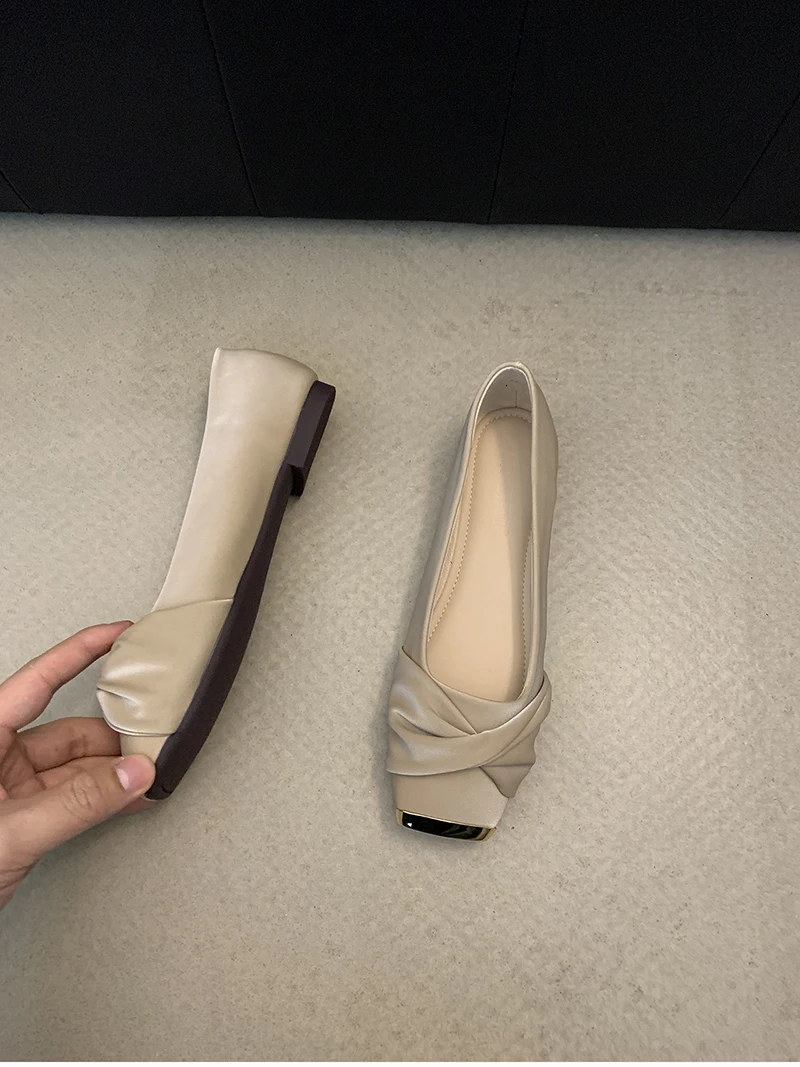 Designer Spring Square Toe Women's Mary Jane Shoes Comfort Shallow Slip On Shoes Outdoor Party Dress Female Shoes Designer Spring Square Toe Women's Mary Jane Shoes Comfort Shallow Slip On Shoes Outdoor Party Dress Female Shoes