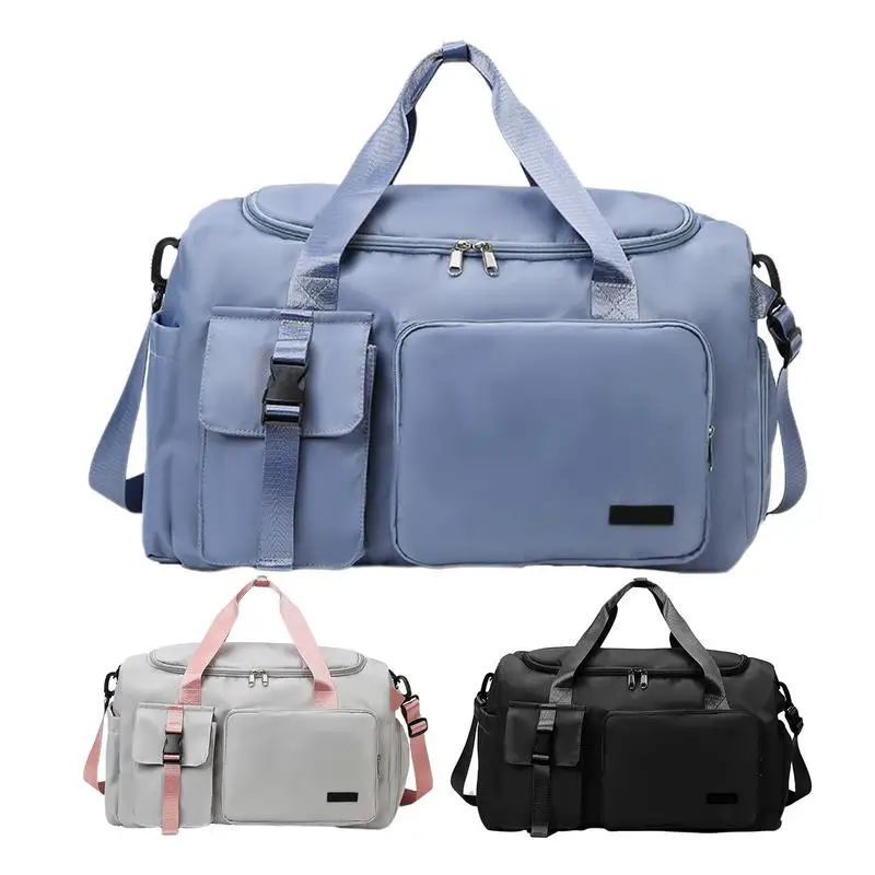 

Gym Bag Fitness Outdoor Travel Bag Waterproof Dry Wet Separation Storage Pockets Portable Travel Duffel Bag