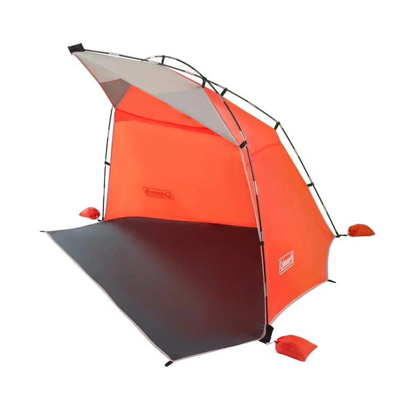 Coleman Skyshade Large Compact Beach Shade, Tiger Lily Orange, Sun Shade & Shelter, UV Protectant (UPF 50+) Shade Tent
Coleman Skyshade Large Compact Beach Shade, Tiger Lily Orange, Sun Shade & Shelter, UV Protectant (UPF 50+) Shade Tent
