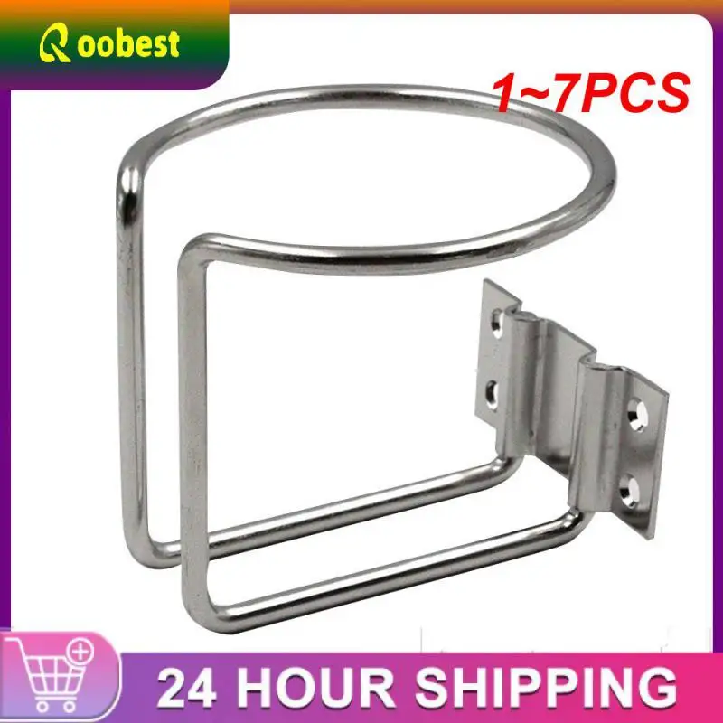 

1~7PCS Stainless Steel Boat Ring Cup Drink Holder Universal Drinks Holders For Marine Yacht Truck Rv Car Trailer Hardware